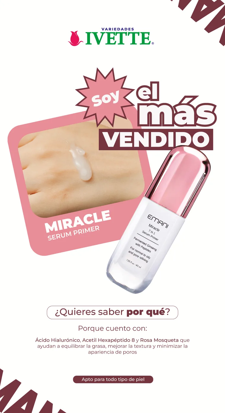 EMANI Miracle Serum Primer - más vendido